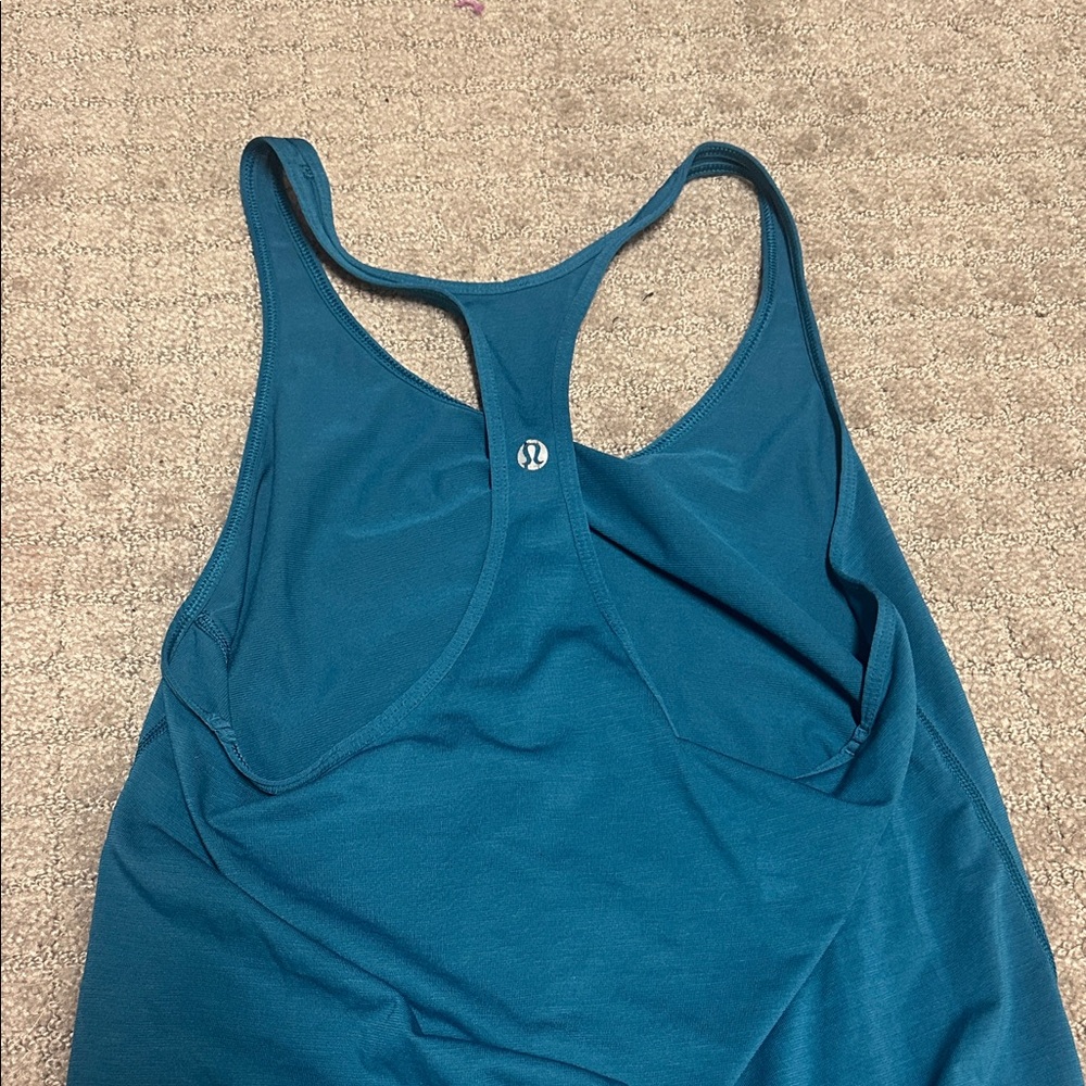 Lululemon Athletica Blue Racerback Tank